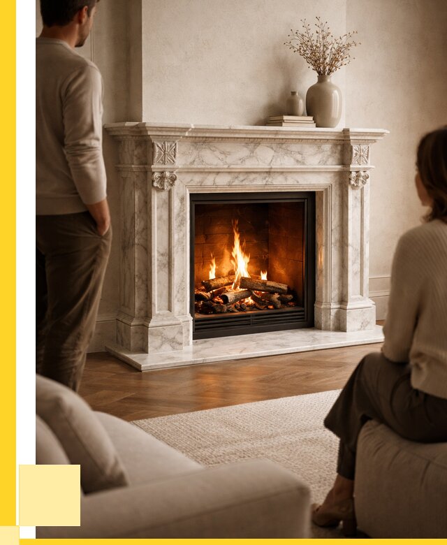 Мраморные камины под ключ в Иванове от 258300 р. | ЭриданВнв