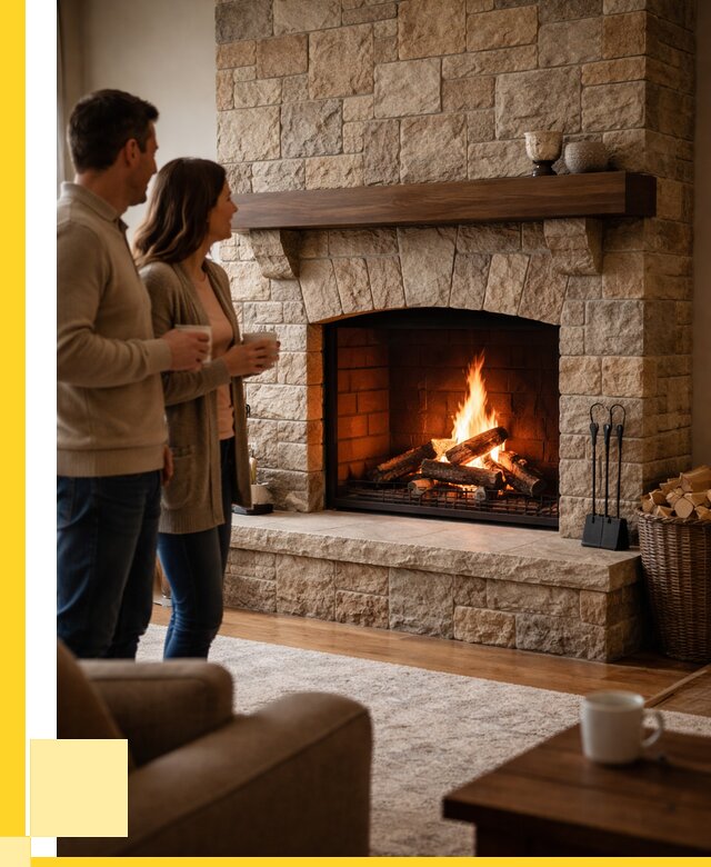 Каменные камины на заказ в Иванове от 185976 р. | ЭриданВнв