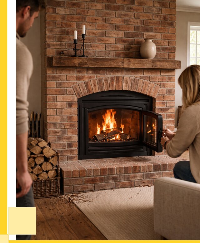 Кирпичные камины под ключ в Иванове от 154980 р. | ЭриданВнв