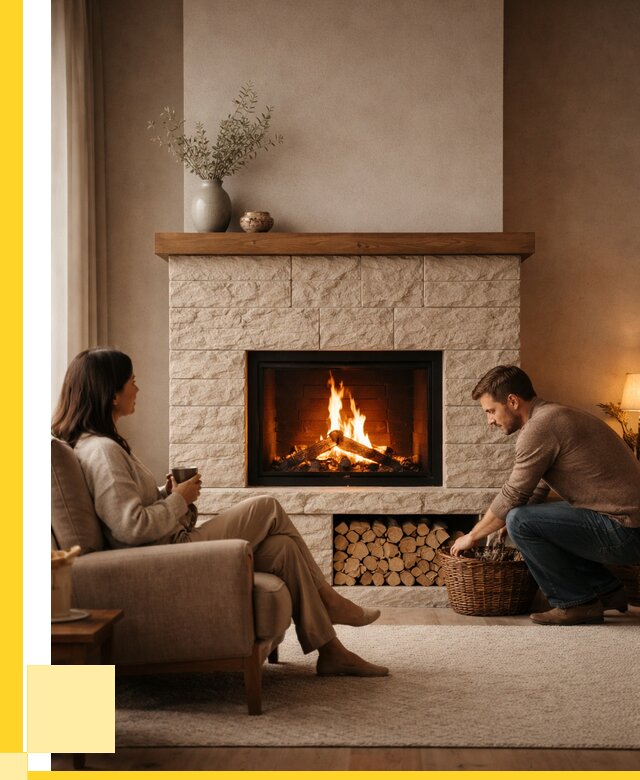 Камины для дома в Иванове под ключ от 154980 р. | ЭриданВнв