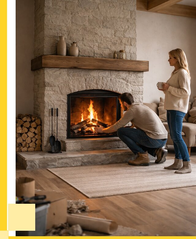 Камины для загородного дома в Иванове от 361620 р., ЭриданВнв