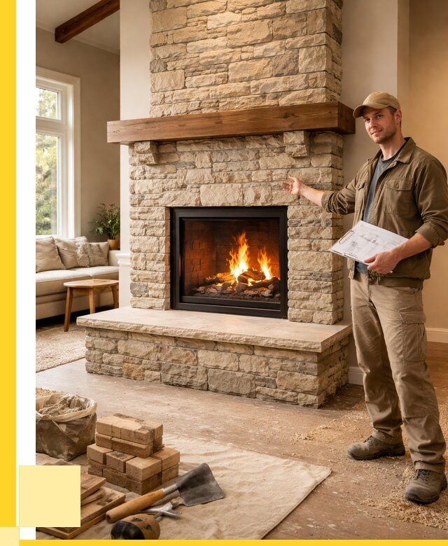 Камины под ключ в Иванове от 185976 р. | ЭриданВнв — установка