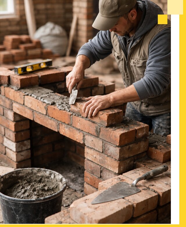 Кладка каминов под ключ в Иванове профессиональная отделка и монтаж