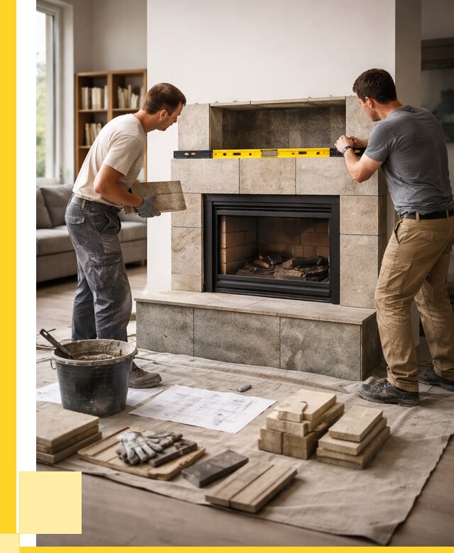 Монтаж каминов и установка в Иванове от 46494 р. | ЭриданВнв