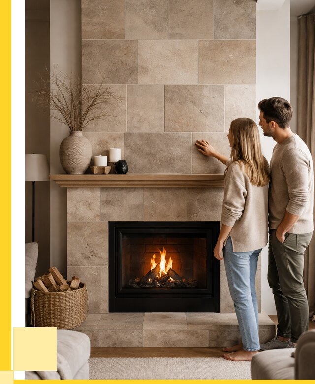 Облицовка каминов керамогранитом в Иванове от 4649 р. | ЭриданВнв