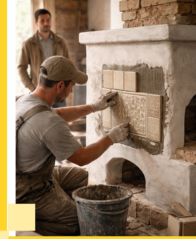 Отделка печей и банных печей в Иванове от 36162 р. | ЭриданВнв