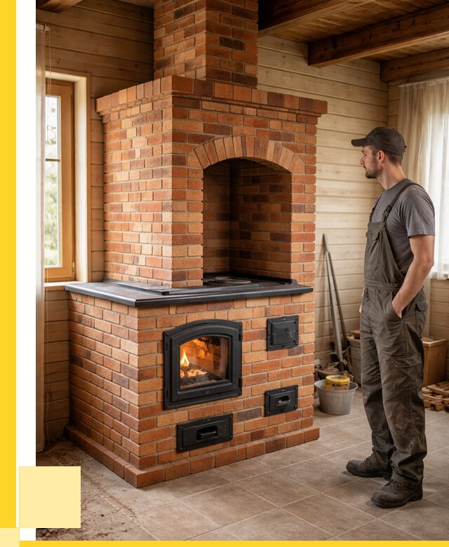 Кирпичные печи в Иванове: купить от 154980 р. | ЭриданВнв