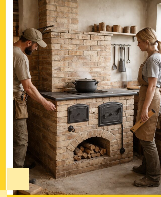 Варочно отопительные печи в Иванове от 92988 р. | ЭриданВнв