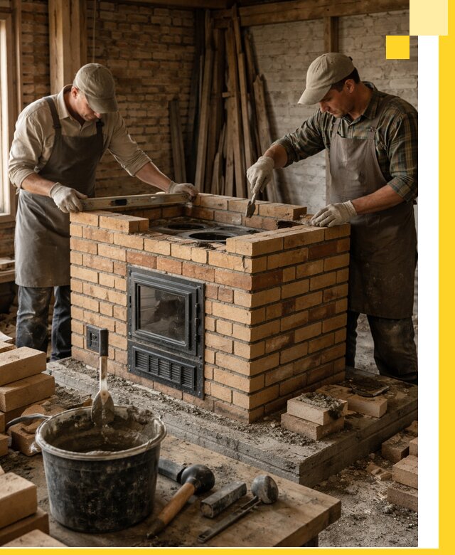 Изготовление и установка варочных печей под ключ в Иванове