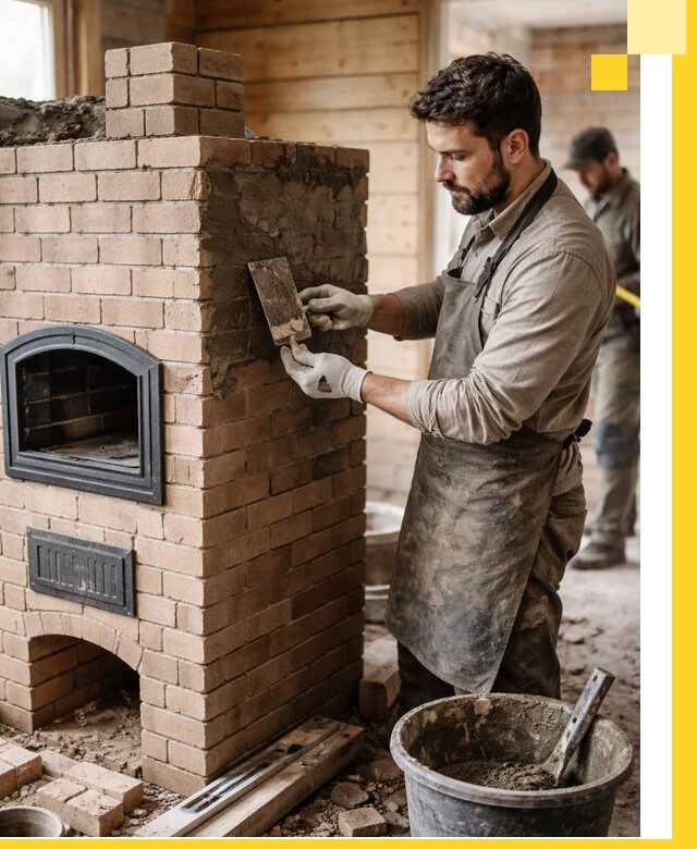 Изготовление и установка печей-шведок под ключ в Иванове