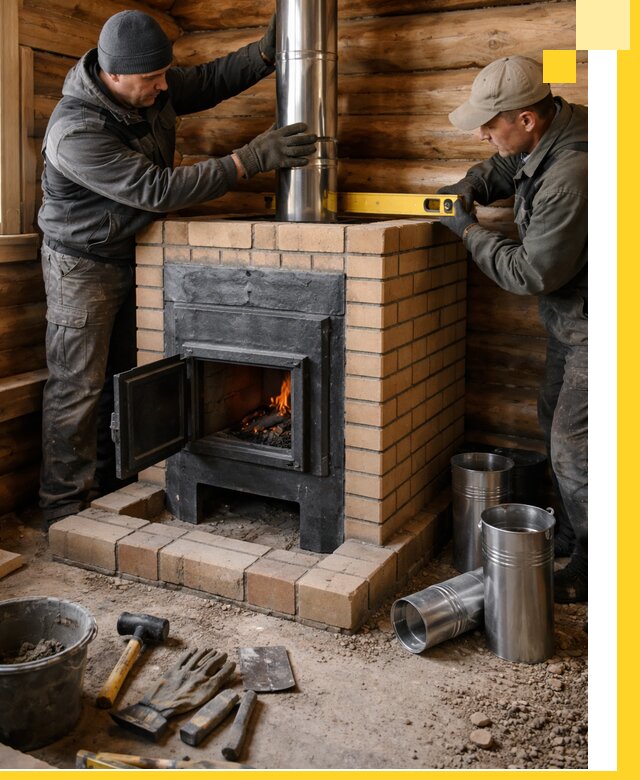 Проектирование, изготовление и установка банных печей в Иванове