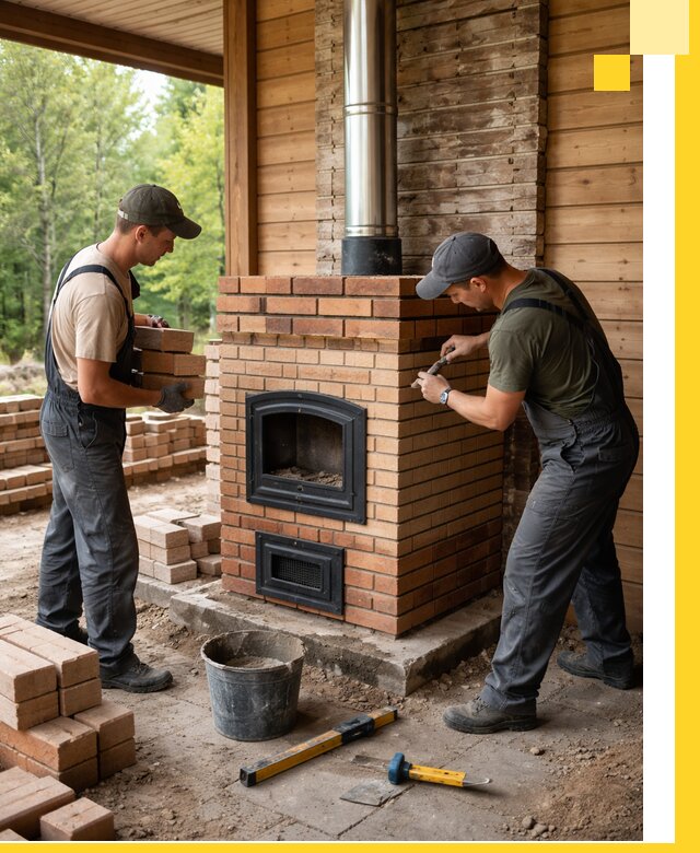 Производство и установка дачных печей под ключ в Иванове