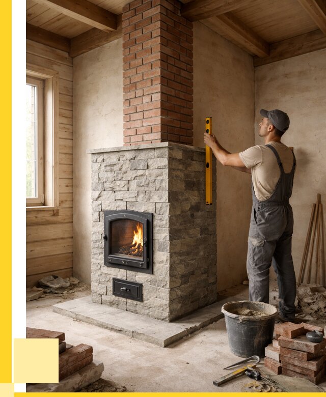 Печи и дымоходы под ключ в Иванове от 46494 р., ЭриданВнв