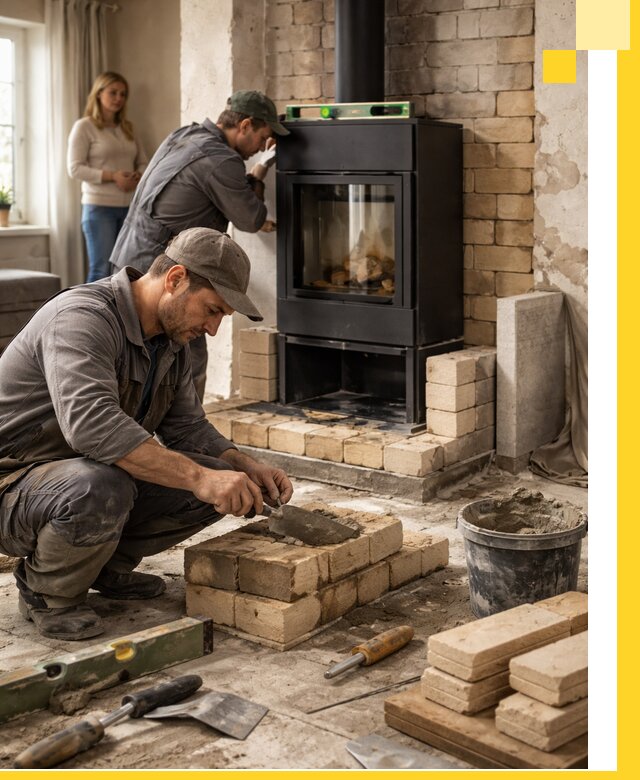 Печи и камины под ключ: проект, установка в Иванове