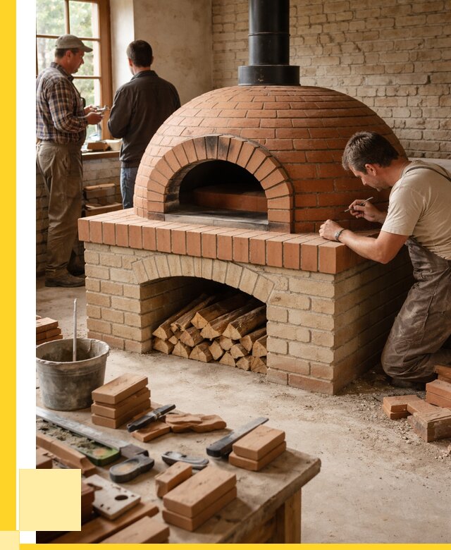 Помпейская печь дровяная для пиццы в Иванове | ЭриданВнв от 206640 р.