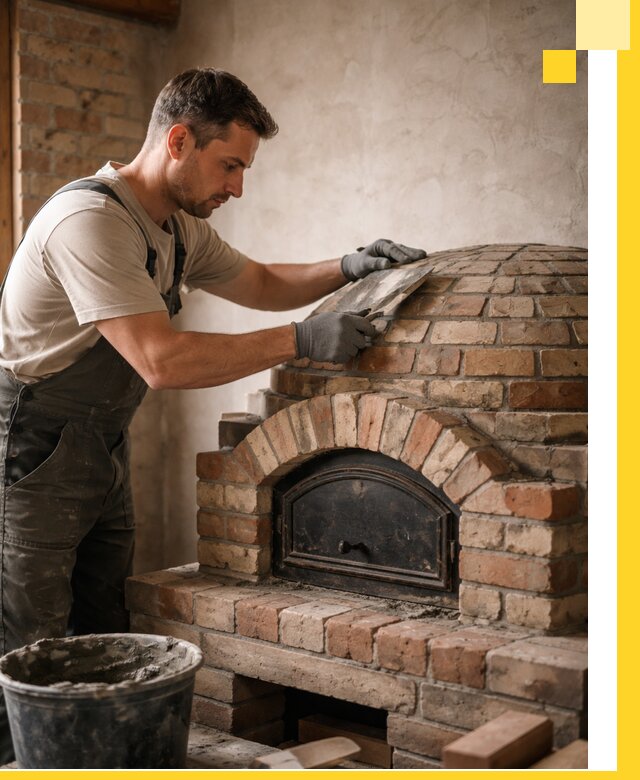 Изготовление и монтаж помпейских печей на заказ в Иванове