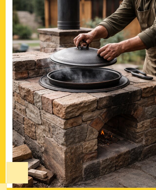 Печи для казана в Иванове по цене от 18598 р. | ЭриданВнв