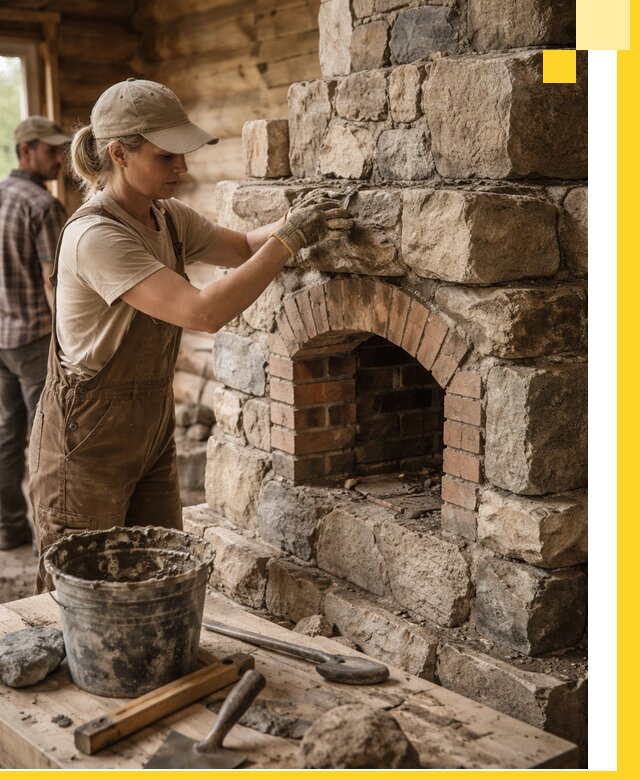 Каменные печи на заказ и монтаж в Иванове, долговечные решения