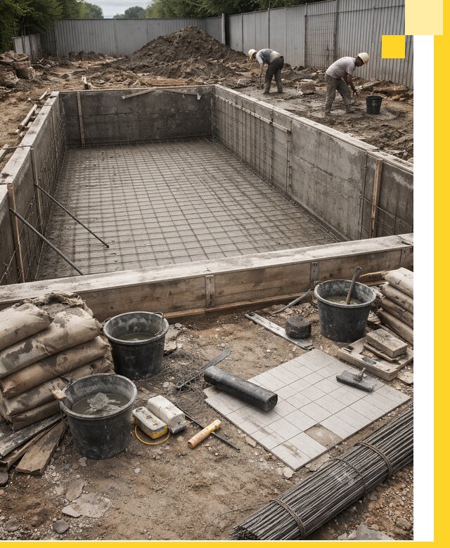 Строительство бассейнов под ключ в Иванове, дизайн и монтаж