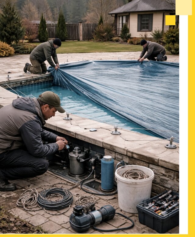 Консервация бассейнов в Иванове: подготовка к длительному хранению