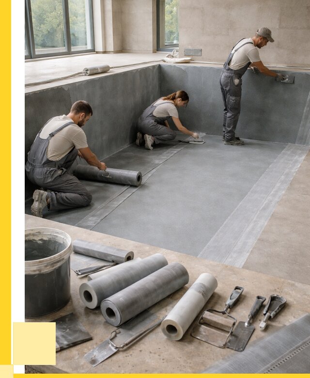 Гидроизоляция бассейнов в Иванове от 2066 р., ЭриданВнв