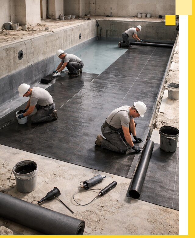 Профессиональная гидроизоляция бассейнов и чаш в Иванове под ключ