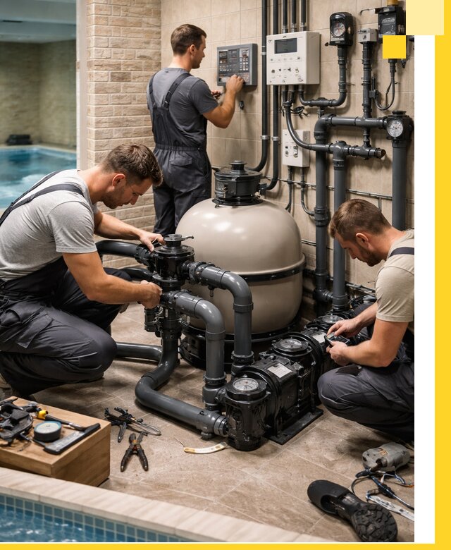 Комплексное оборудование для бассейнов под ключ в Иванове