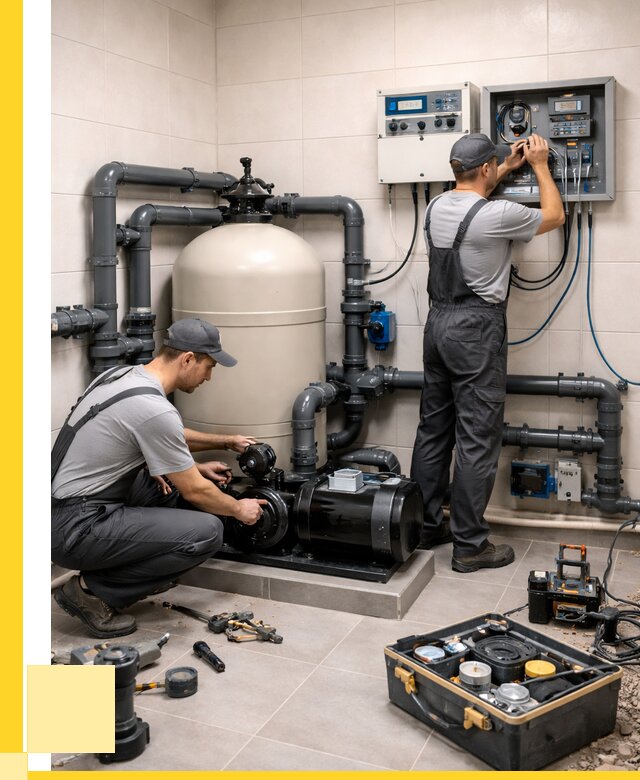 Монтаж оборудования для бассейнов в Иванове от 41328 р. | ЭриданВнв