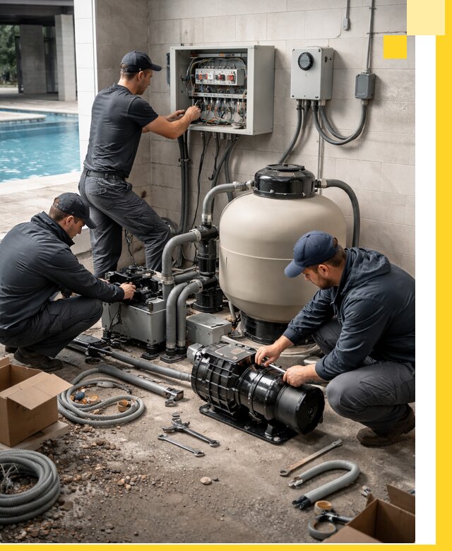 Профессиональный монтаж оборудования для бассейнов в Иванове