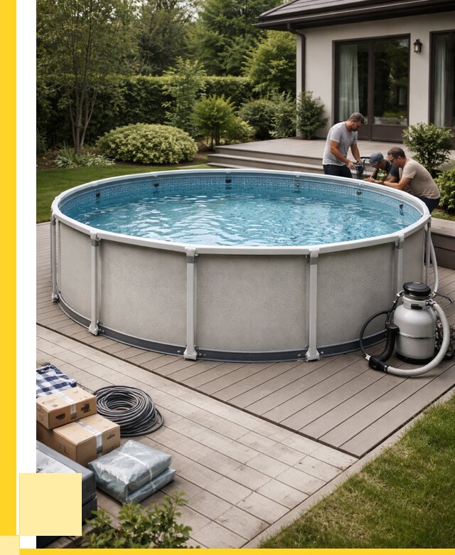 Купить каркасные бассейны в Иванове от 46494 р. | ЭриданВнв