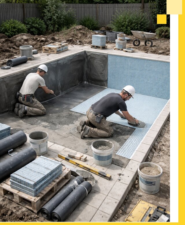 Проектирование и строительство стационарных бассейнов в Иванове