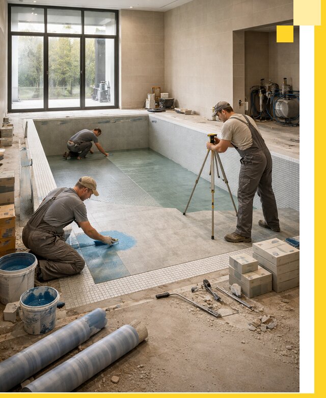 Проект и строительство закрытых бассейнов в Иванове под ключ