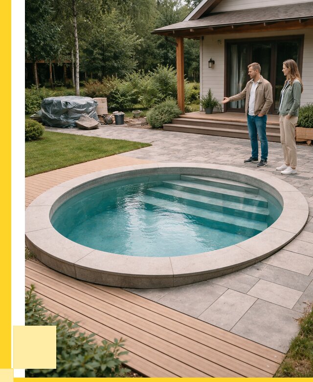 Бассейн на даче под ключ в Иванове от 206640 р., ЭриданВнв