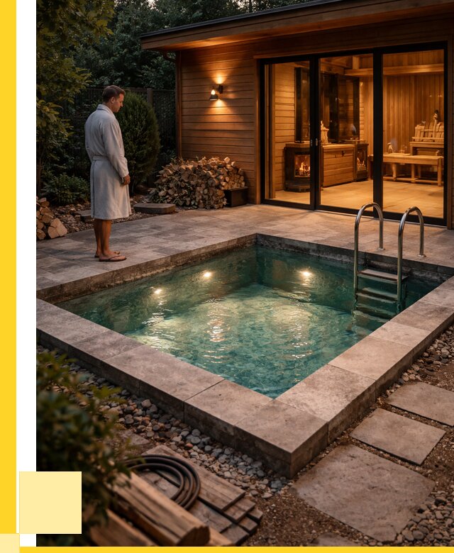 Бани с бассейном под ключ в Иванове от 98154 р. | ЭриданВнв