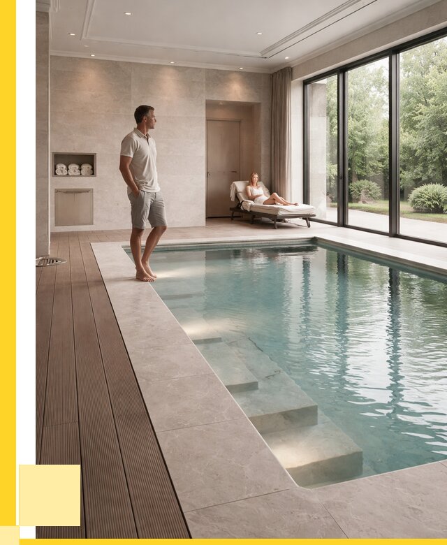 Бассейны в коттедже под ключ в Иванове от 1239840 р. | ЭриданВнв