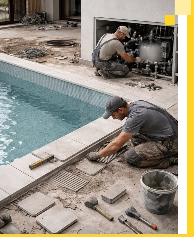 Строительство и монтаж бассейнов в коттедже в Иванове