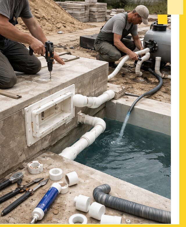 Строительство скиммерных бассейнов под ключ в Иванове