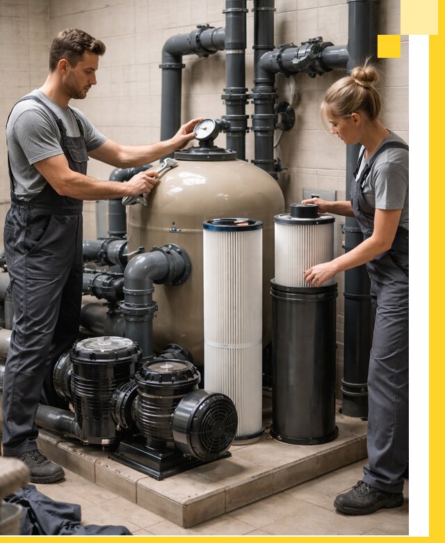 Фильтры и системы фильтрации для бассейнов в Иванове