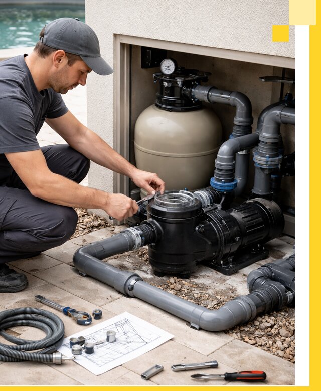 Поставка, монтаж и сервис насосов для бассейнов в Иванове