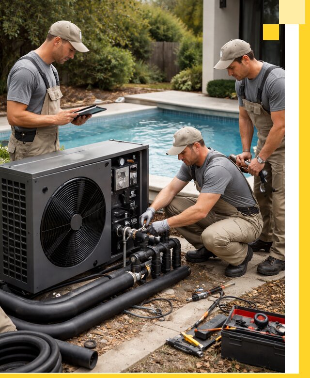 Проектирование и установка тепловых насосов для бассейнов в Иванове