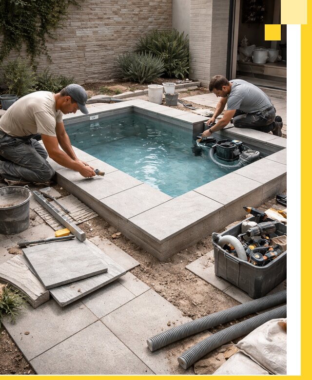 Мини бассейны под ключ в Иванове, дизайн и установка