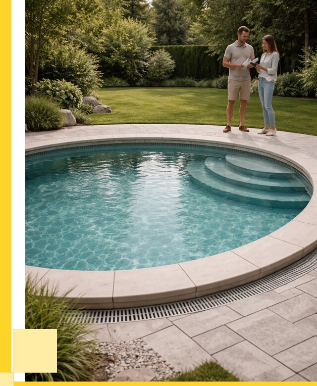 Круглые каркасные бассейны купить в Иванове от 258300 р. | ЭриданВнв