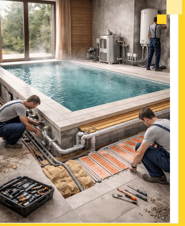 Проектирование и строительство тёплых бассейнов в Иванове