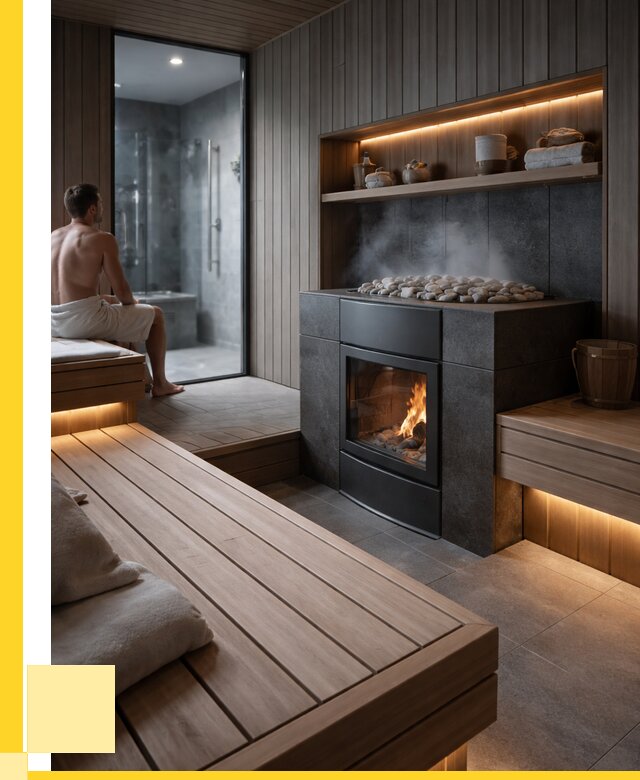 Проект сауны в частном доме в Иванове от 36162 р. | ЭриданВнв
