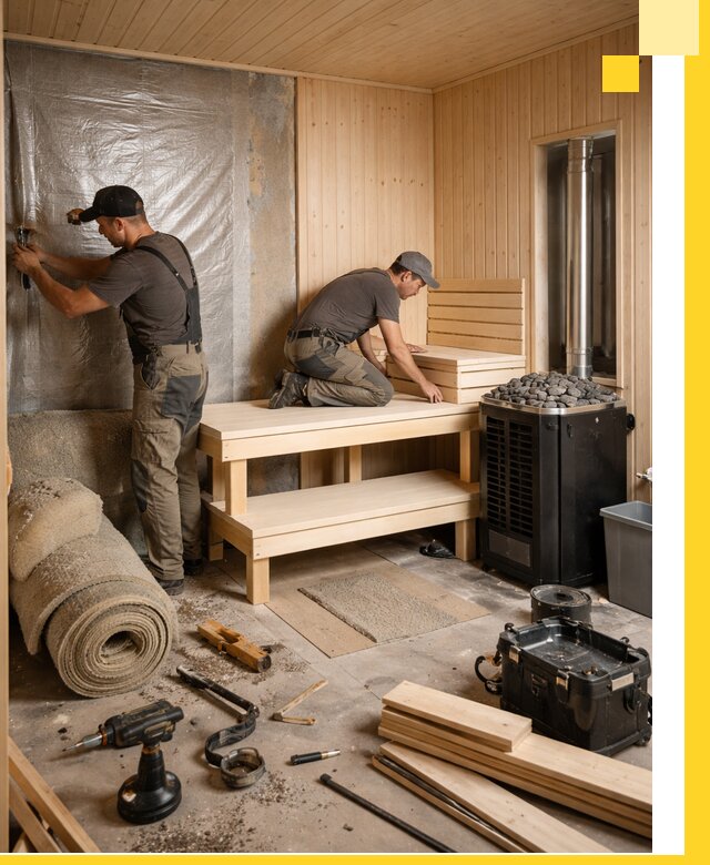 Проекты саун под ключ в Иванове дизайн и строительство