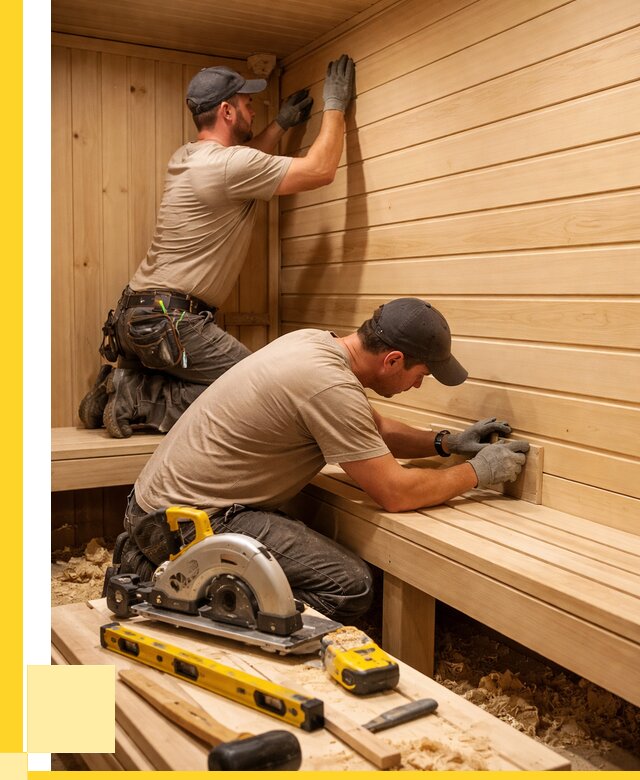 Обшивка саун вагонкой в Иванове от 2583 р. | ЭриданВнв