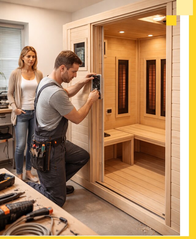 Инфракрасные сауны под ключ в Иванове продажа и установка