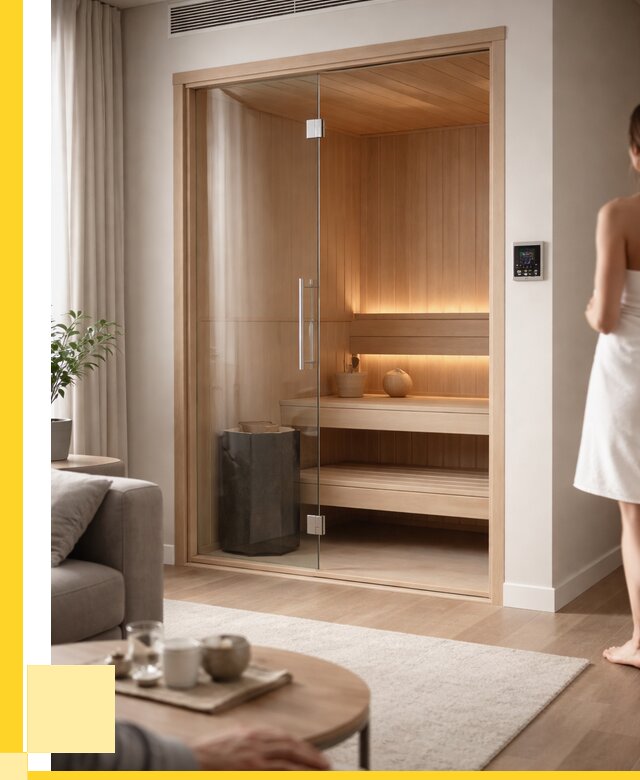 Сауна в квартире под ключ в Иванове от 123984 р. ЭриданВнв