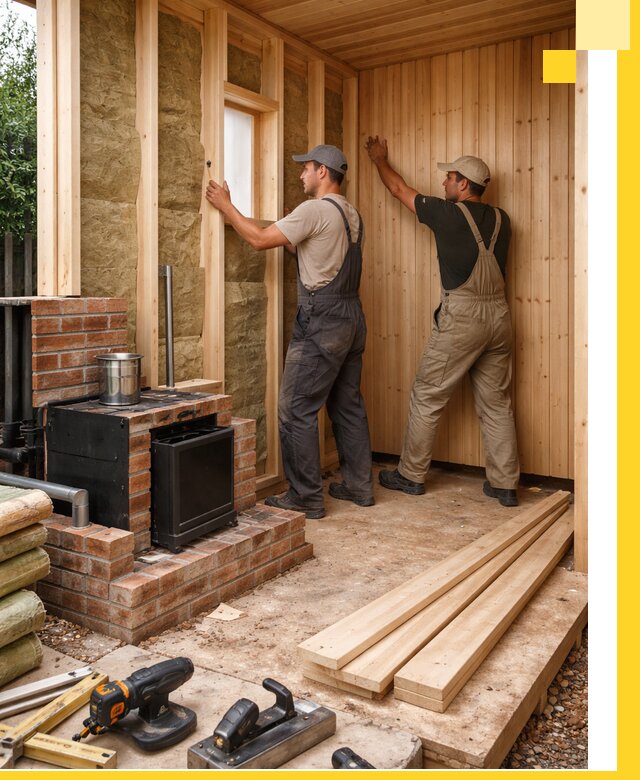 Строительство и установка дачных саун под ключ в Иванове