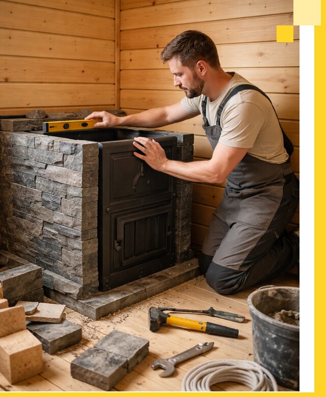 Производство и установка печей для саун под ключ в Иванове